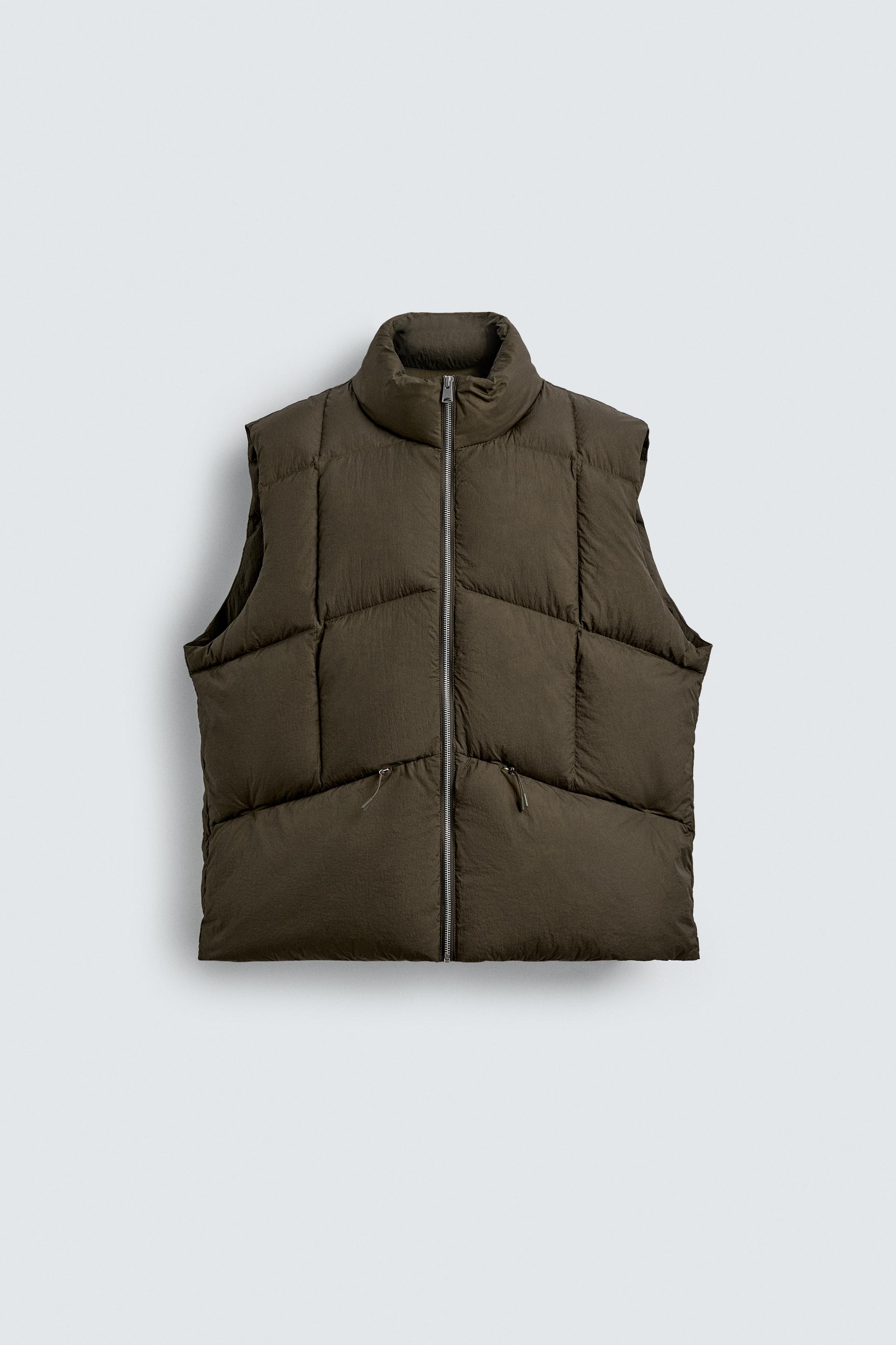 100% FEATHER PUFFER VEST
